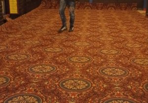 Укладка ковролина в Пабе